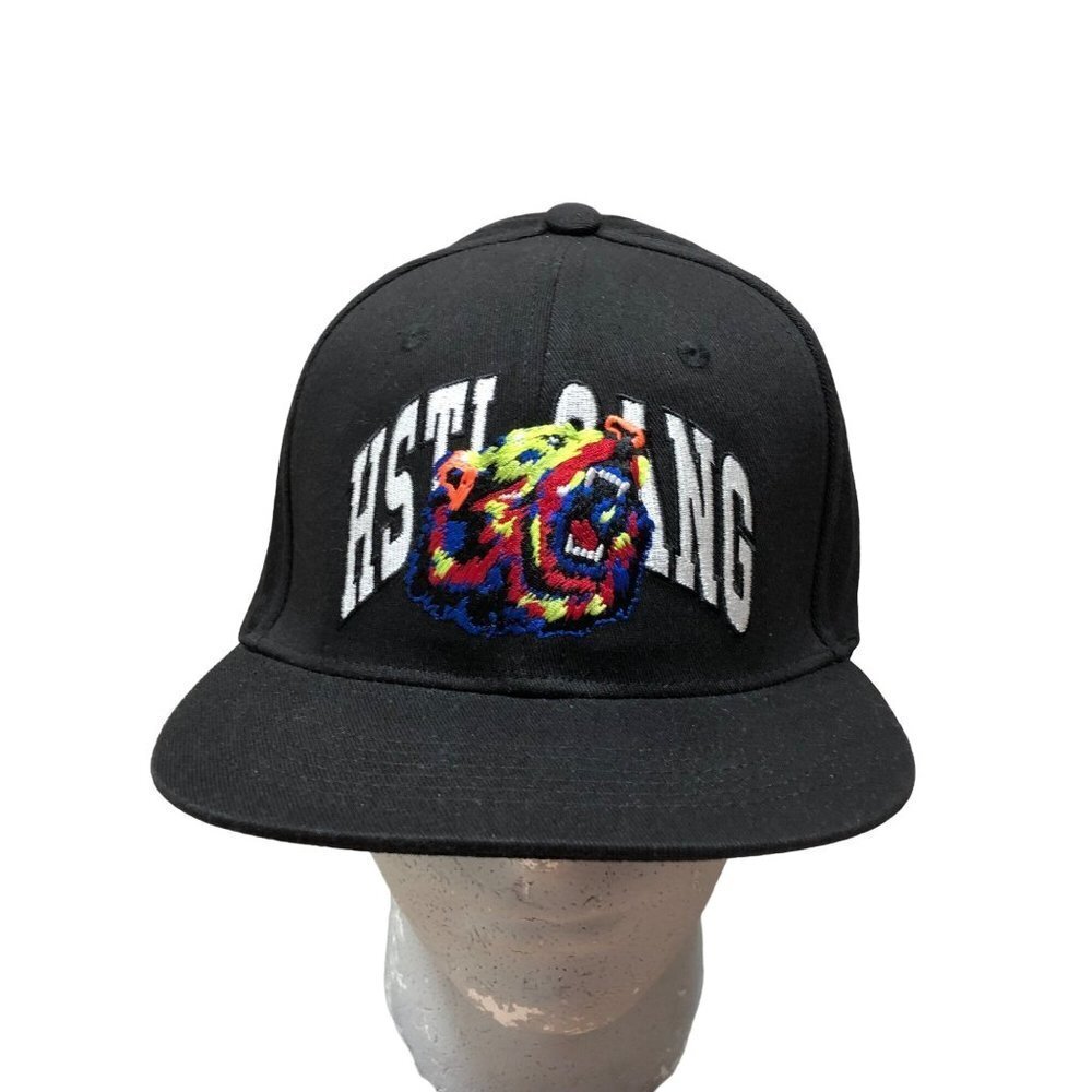 HUSTLE GANG DRIPPY GRIZZ FLEX FIT HAT SIZE L/XL NEW WITH TAG